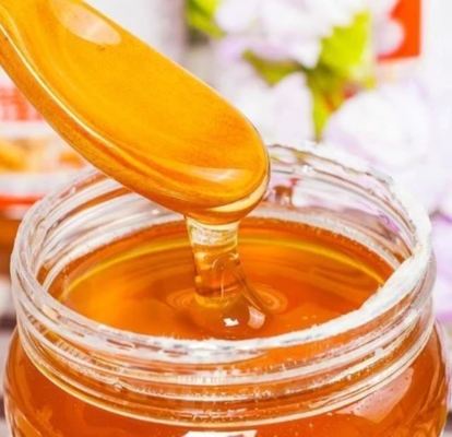 High Quality Amber Polyflora Honey, 100% Pure Natural Raw Wildflower Bee Product, Fresh Organic Honey for Daily Dietary Supplement