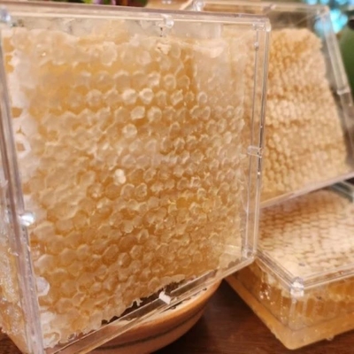 100% Pure Natural Food Grade Honeycomb Affordable Health Supplement High Quality Fresh Honeycomb in Box Packaging