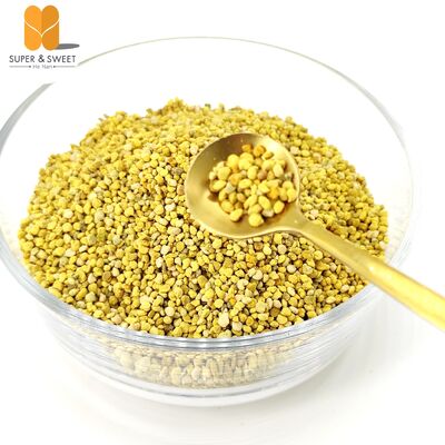 Factory Direct Top High Quality 100% Pure Fresh Rape Bee Pollen Granules Bulk Bag Packaging Daily Supplement