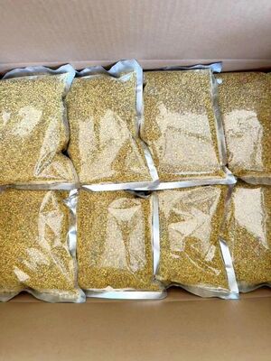 Factory Direct Top High Quality 100% Pure Fresh Rape Bee Pollen Granules Bulk Bag Packaging Daily Supplement