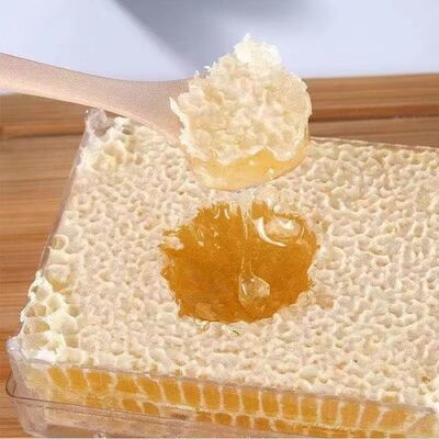 Premium Fresh Raw Honeycomb 500g Per Box 100% Pure Natural Sealed Comb Honey Bulk Supply