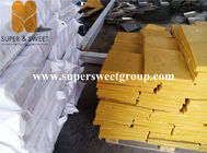 Food Grade Natural Beeswax Slab , Pure Beeswax Block 25kgs/Bag Packing