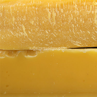 Yellow Beeswax Slabs Bulk B Low Hydrocarbon Grade OEM Available