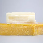 Raw Filtered Beeswax Slabs , White / Yellow Honey Bee Wax OEM Available