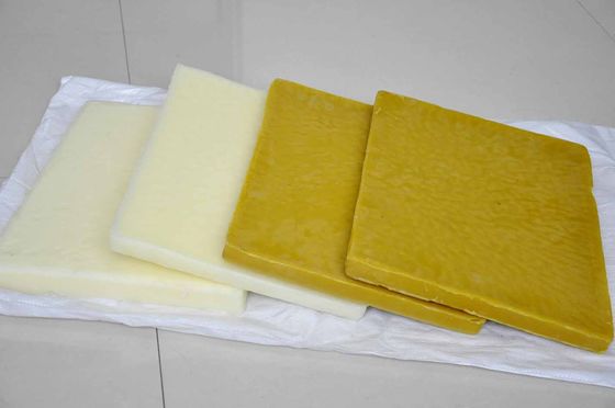 100% Pure Natural Beeswax Slabs , White Beeswax Granules 25 kgs Weight