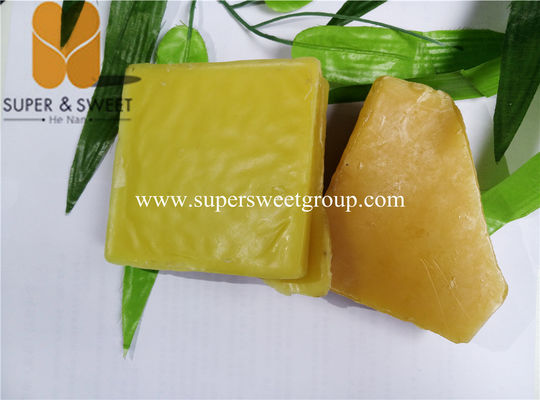 Yellow NF Grade Pure Filtered Beeswax Block 62-67 Melting Point OEM Available