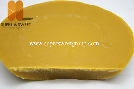 Yellow Refined Natural Beeswax Block / Board Food Grade OEM Offered