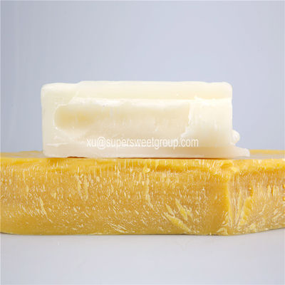 Cosmetic Grade White Beeswax Pastilles , Natural Beeswax Pellets OEM Available