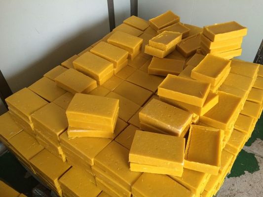 OEM Available Yellow Beeswax Block / Slabs For Making Natural Candles