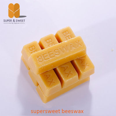 100% Pure Yellow Beeswax Bars For DIY Craft And Candles ISO Certified