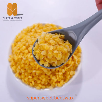 USP/EP Grade Refined Beeswax Pellets For Pharmaceuticals / Fragrant Candles