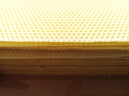 Europe Bee Comb Foundation / Natural Beeswax Sheets For Candle Making