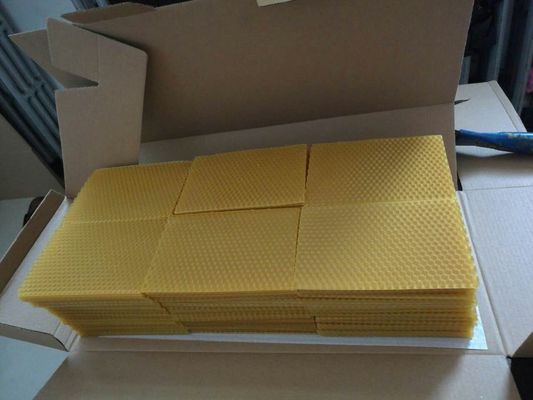 Pure Natural Beeswax Comb Foundation Sheet