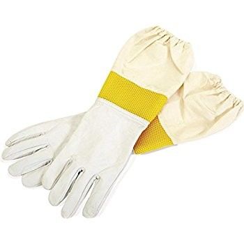 Durable Long Beekeeping Gloves Sting Proof Bees Beekeeping Tool OEM / ODM Available