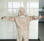 Safety Bee Protection Suit White/ Brown / Pink Color With Elastic Waistband