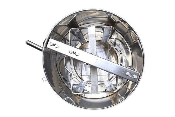 Apiculture Stainless Steel Manual Honey Extractor / 2 Frame Reversible Honey Extractor