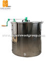 Stainless Steel 6 Frame Honey Extractor , Manual Honey Extractor Machine