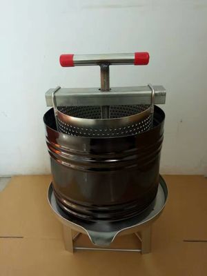 Stainless Steel Beeswax Foundation Press 26.5cm Diameter With Splash Collar