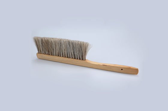 Beekeeping tools Bee Brush, double rows horse hair