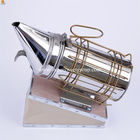 Beekeeping equipment stainless steel leather bee smoker for sale
