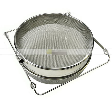 Logo Customized Honey Bee Tools 304 Stainless Steel Honey Pore Strainer