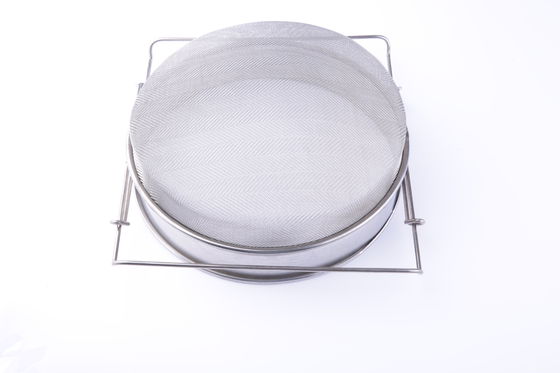 Double Stainless Steel Honey Sieve Food Grade For Honey Processing / Extraction