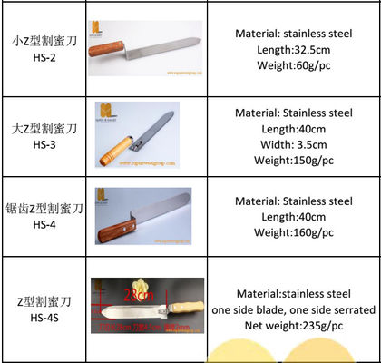 17.32 Inch Honey Bee Tools Stainless Steel Electrical Honey Knife / Uncapping Knife