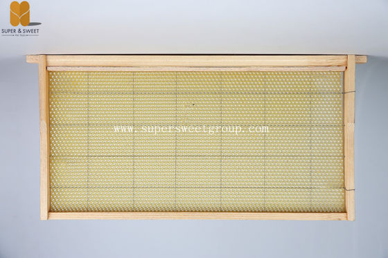 Custom Bee Hive Equipment Wax Foundation Sheets Full Depth Beehive Frames