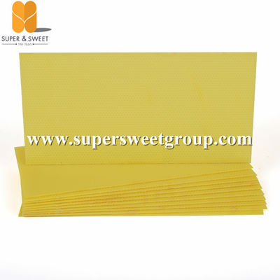 Beekeeping Tools Black/Yellow Langstroth Plastic Foundation Sheet