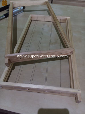 Size Customized Wooden Bee Frames For Langstroth Hive / Bee Hive Frames