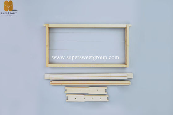 SUPER-SWEET Honey Bee Box Frames , Honey Bee Hive Frames For Beekeeping Equipment