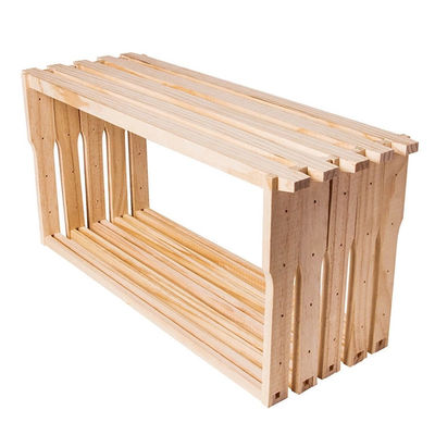 Beekeeping Wood Unassembled Bee Frames For Bee Hive Box OEM Available