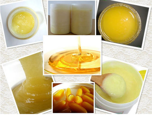 Free Sample Organic Royal Jelly Powder , Freeze Dried Powder Bottle Packaging