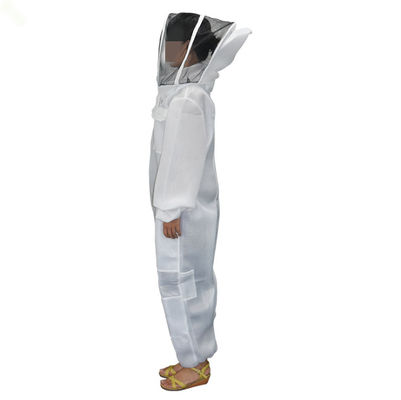 Full Body Beekeeping Ventilated Suit 3 Layer Mesh beekeeping clothes Beekeeper Suit with Round Veil