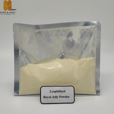 Food Grade 6% Lyophilized high quality 10-HDA Organic bee Royal Jelly Powder for sale