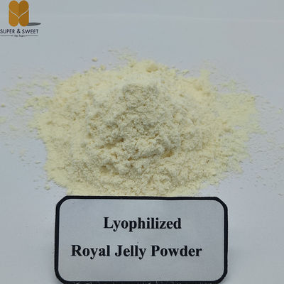 Wholesale Bulk Lyophilized Royal Jelly Powder Premium Fresh Royal Jelly Lyophilized Powder in Bag Packaging