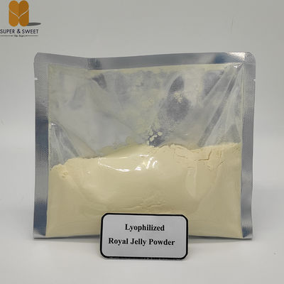 10-HDA Royal Jelly Freeze Dried Powder High Quality Bee Product Factory Supply Bulk Premium Royal Jelly Powder