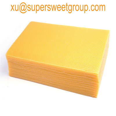 100 Natural Beeswax Comb Foundation Honey Yellow Color Beeswax Honey Comb