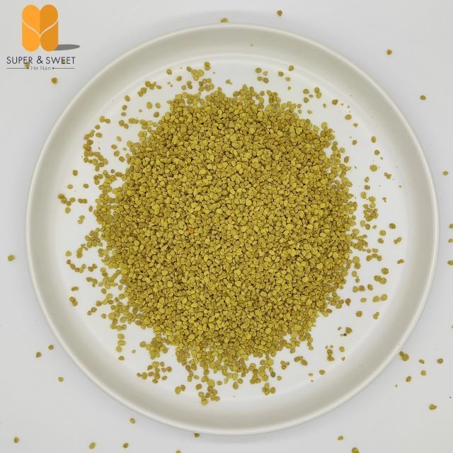 New Season Harvest Fresh Rape Bee Pollen Food Grade Bee Product High Quality Rape Bee Pollen Granules in Bag Packaging