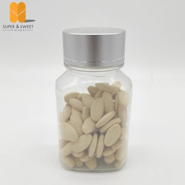 Factory Supply High Quality Fresh Royal Jelly Tablets Daily Health Supplement Food Grade Royal Jelly Tablets in Bottle Packaging