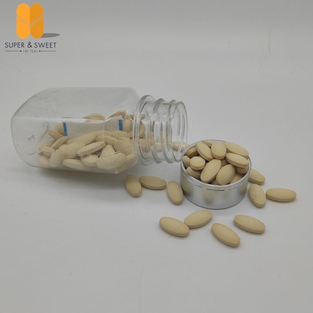 6.0%10-HDA Royal Jelly Tablets 100% Pure Natural Honey Product Food Grade Royal Jelly Tablets in Bottle Packaging