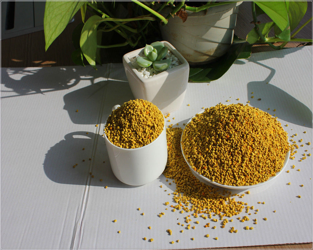 Miex Yellow Fresh Nature Bee Power Pollen Granules ISO Approved