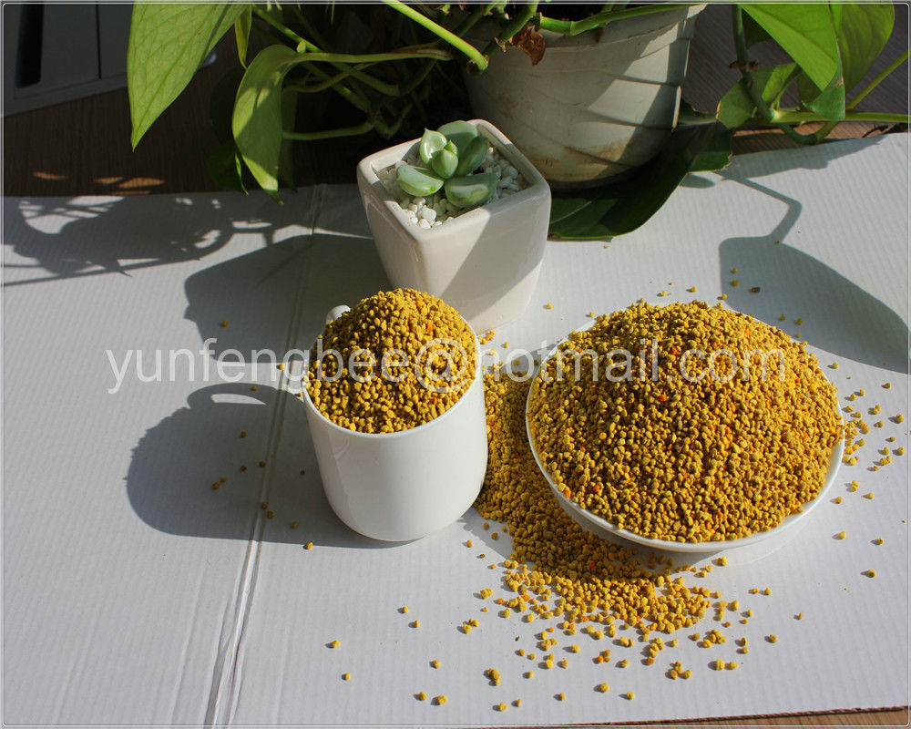 Fresh Natural Moisture Multi Flower B Pollen Granules For Human Edible