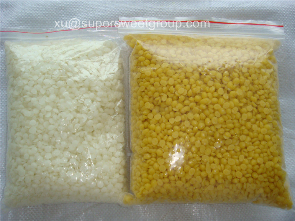 100% Natural Yellow Beeswax Slabs , Bulk Beeswax For Candle Making