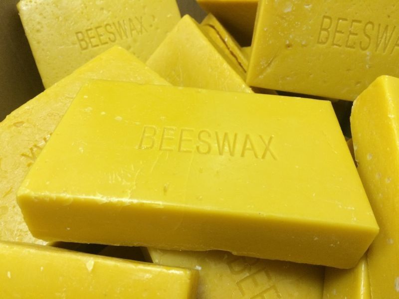 OEM Available Yellow Beeswax Block / Slabs For Making Natural Candles