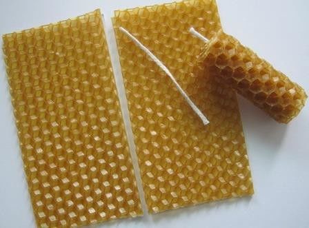 Beeswax Honey Comb Foundation Sheet For Candle 2 % Impurity Content
