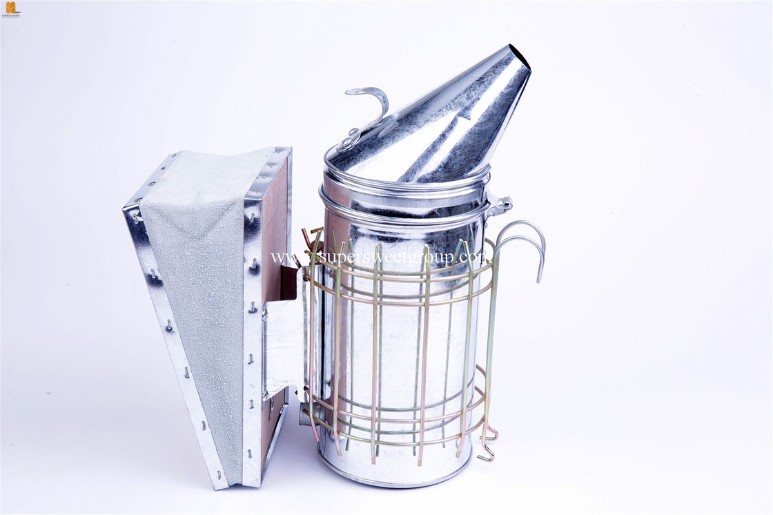 Customized Stainless Steel Bee Smoker Manual / Electric Type For Beekeeper