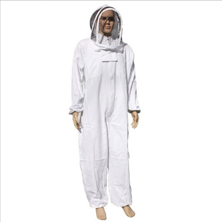 Apiculture Vented Beekeeping Clothing Suits with Hooded Hat-Veil Apiculture Bee Keeping Equipment Tool