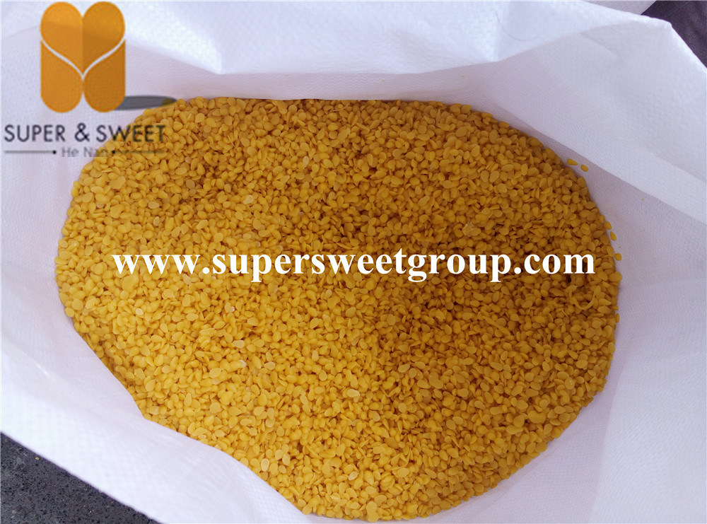 Factory Price Food Grade Yellow Beeswax Pellets 100% Pure Refined Beeswax Granules Wholesale for Industrial and Food Packaging