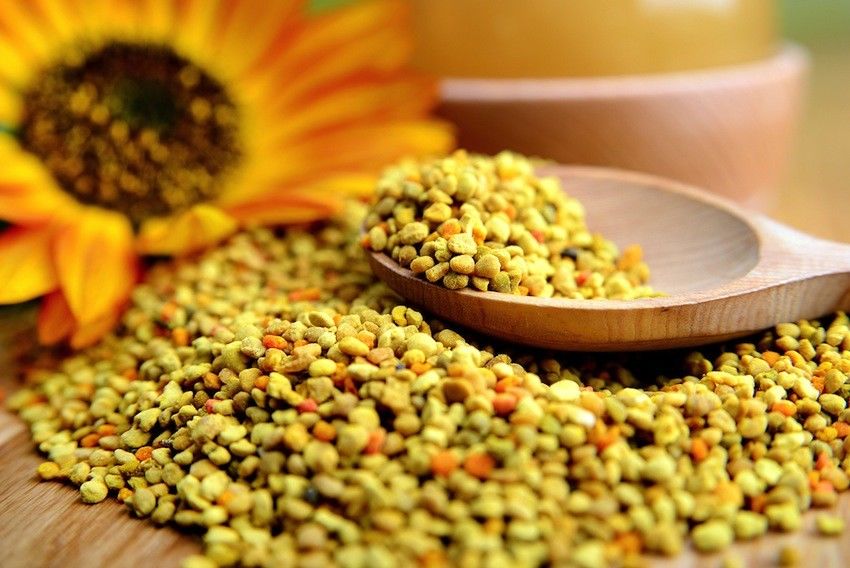 Bee Feed Raw Pollen 100% Organic Natural Mixed Flower Rape Bee Pollen Granules